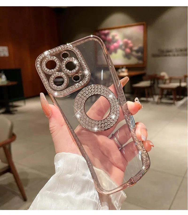 Capinha Luxury Transparente para iPhone