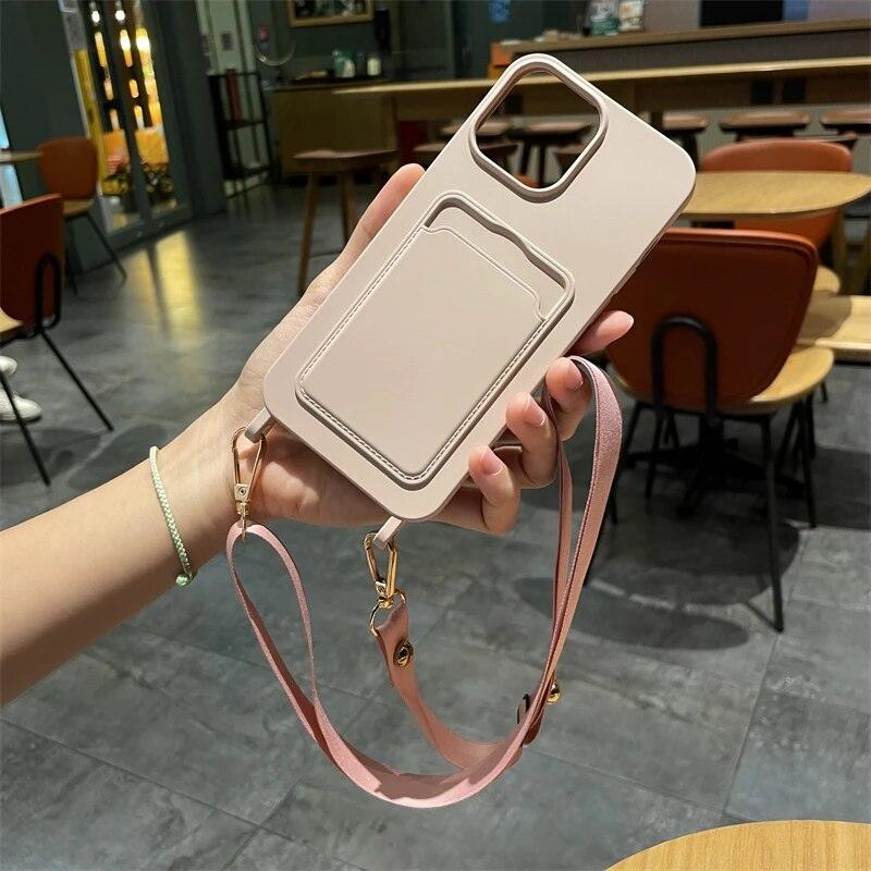 Capinha Porta Cartão para iPhone